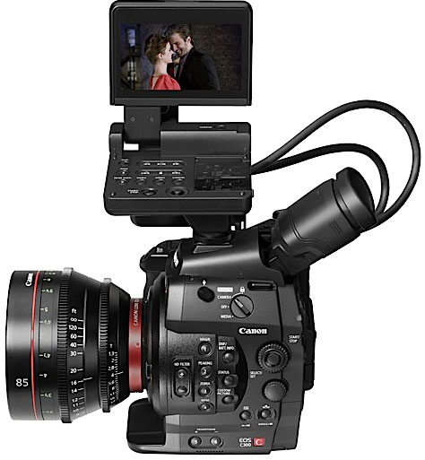 Canon C300, con C de Cine