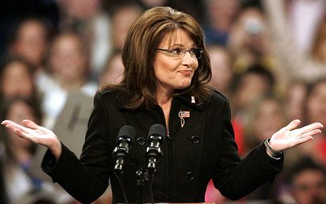 Sarah Palin, inspira y expira