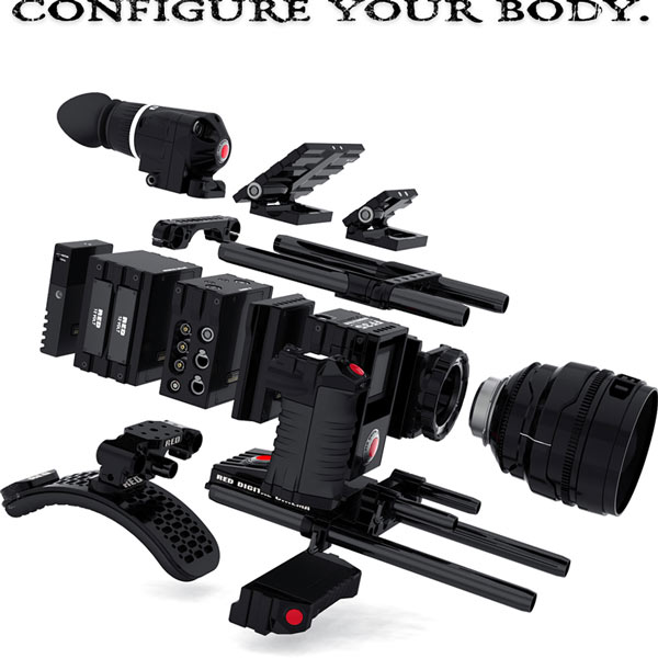 RED Scarlet y RED Epic, cámaras modulares