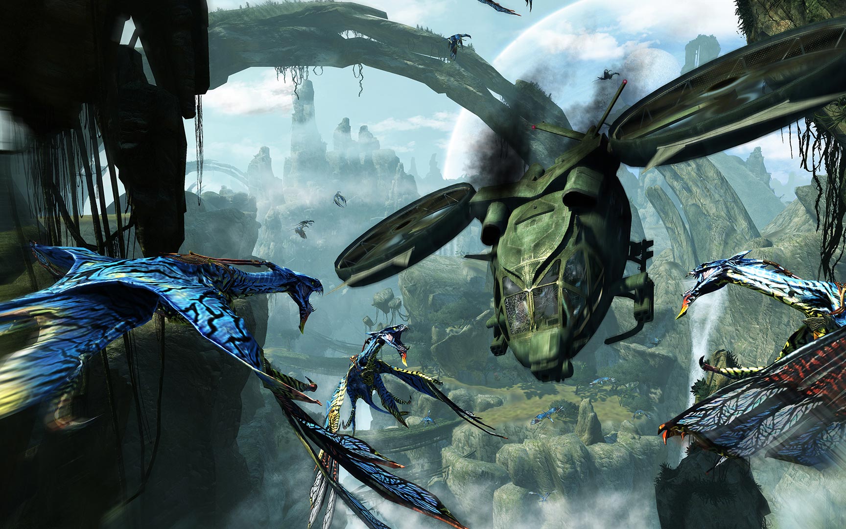 Avatar, un boceto para el video juego