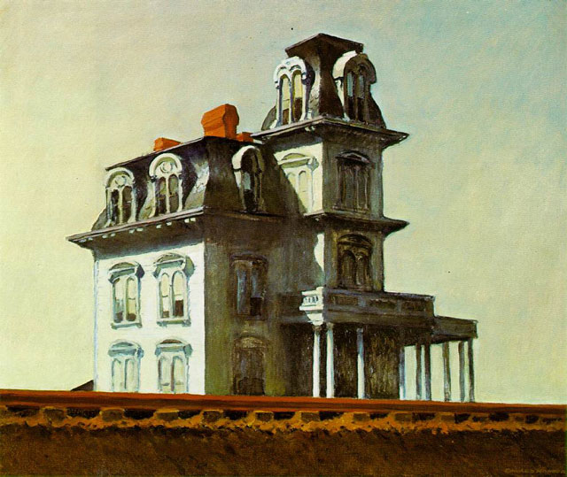 House by the Railroad, Edward Hopper