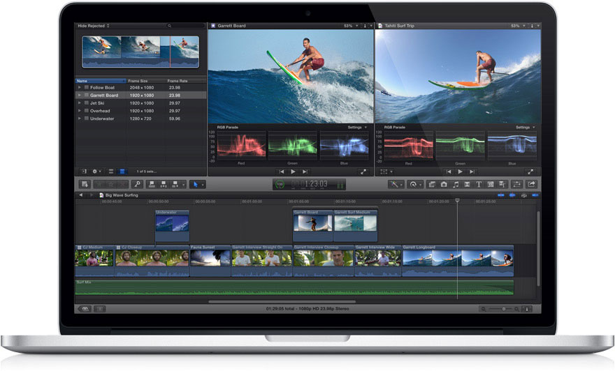 el nuevo Final Cut Pro X se acerca a la mayoría de edad