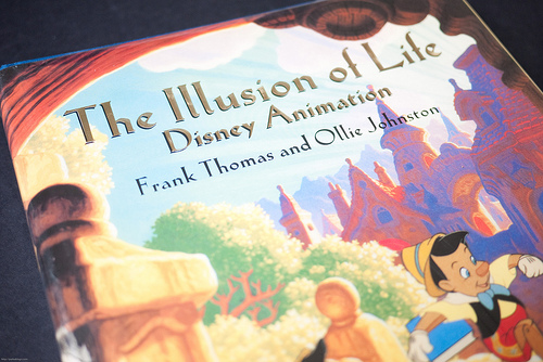 12 principios de la animación recogidos en el libro The Illusion of life