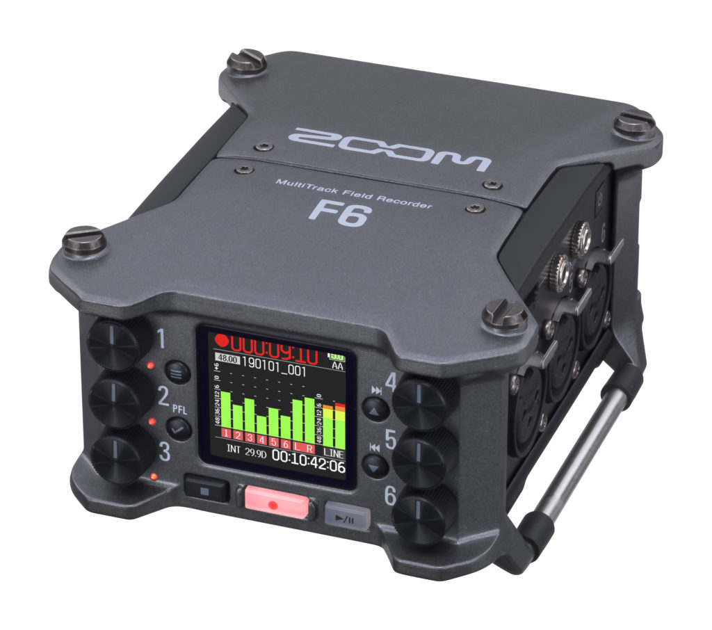 El Zoom H6, 32-Bit flotantes de grabación