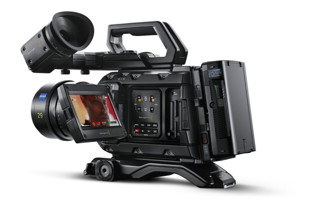 Ursa Mini Pro 12K con el grabador externo