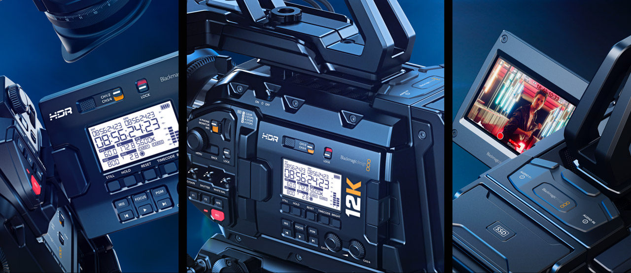 Blackmagic hace historia al presentar la primera cámara 12K: la nueva URSA Mini Pro