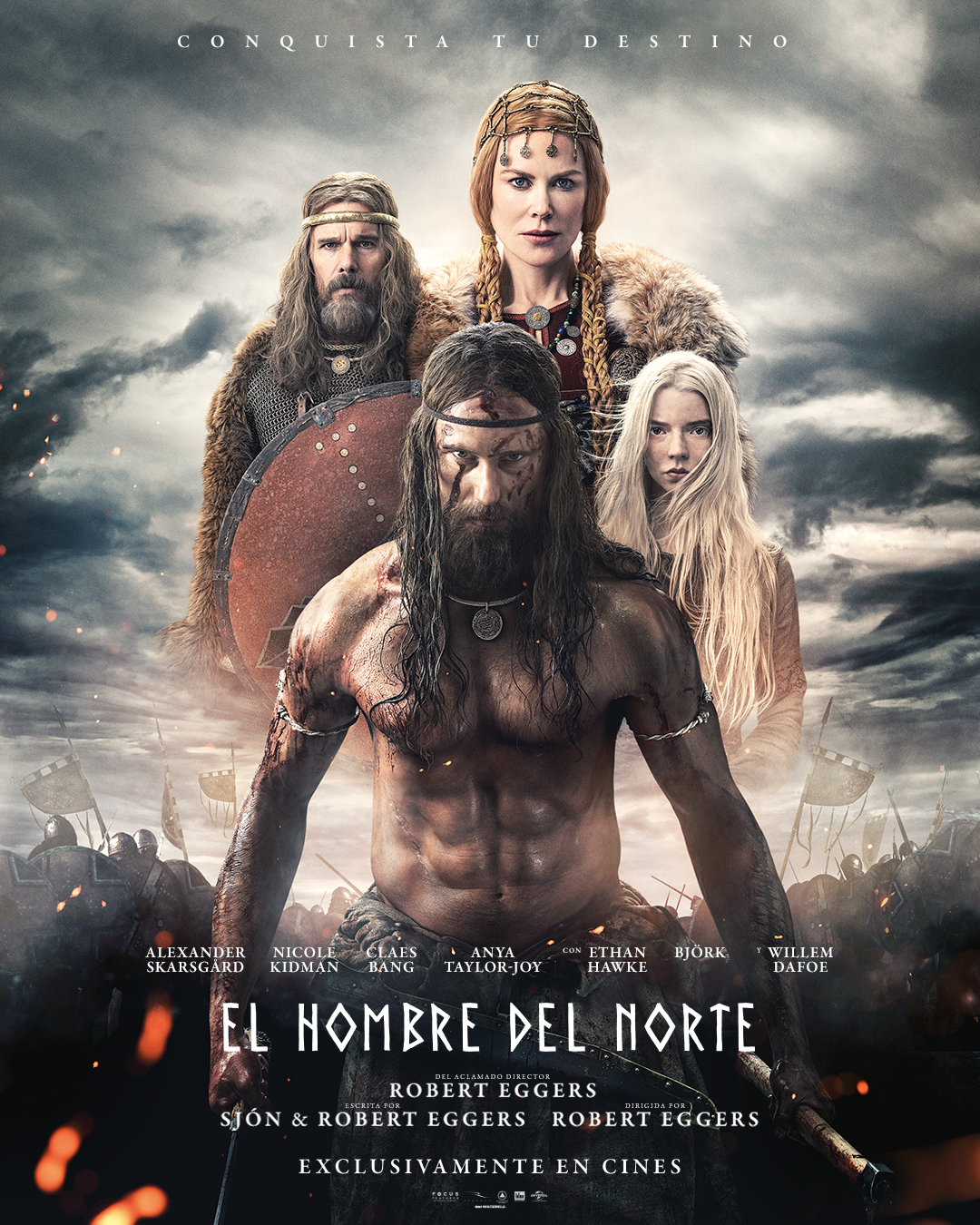 El Hombre del Norte de Robert Eggers, una épica escandinava de escalofriante actualidad